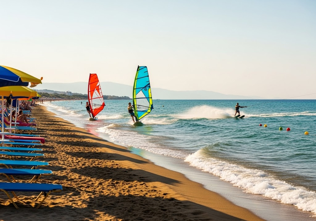 Enjoy Sea Sports on the Beach